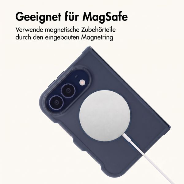 imoshion Color Guard Back Cover mit MagSafe Apple iPhone Duo - Dunkelblau