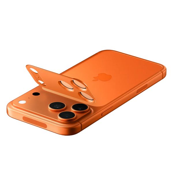 Spigen GLAStR EZ Fit Optik Kameraschutz für das Apple iPhone 17 Pro Max - Orange