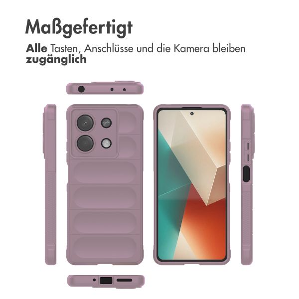 imoshion EasyGrip Back Cover für das Xiaomi Redmi Note 13 (5G) - Violett