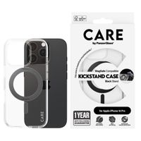 CARE by PanzerGlass Kickstand Case MagSafe für das iPhone 16 Pro - Schwarz