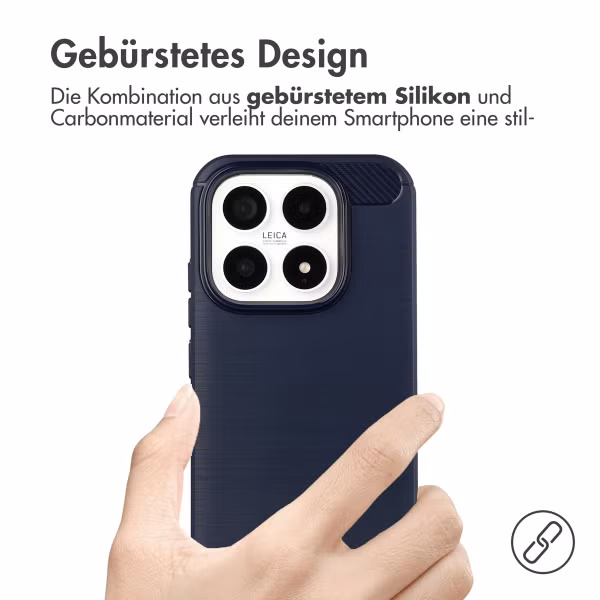 imoshion Brushed Back Cover Xiaomi 17 - Dunkelblau