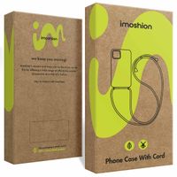 imoshion Design Hülle mit Band Samsung Galaxy A72 - Golden Leaves