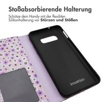 imoshion ﻿Design Klapphülle für das Samsung Galaxy S10e - Purple Flowers