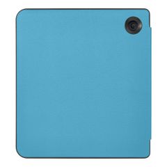 imoshion Slim Hard Case Klapphülle Kobo Libra Colour - Hellblau