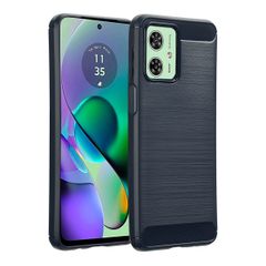 imoshion Brushed Back Cover Motorola Moto G54 - Dunkelblau