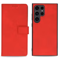 imoshion Entfernbare 2-1 Luxus Klapphülle Samsung Galaxy S24 Ultra - Rot