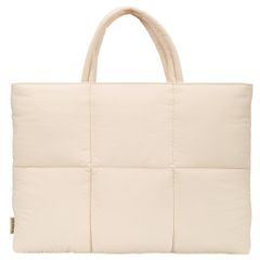 Selencia Vaya Puffy Laptoptasche 16 Zoll - Soft Ivory