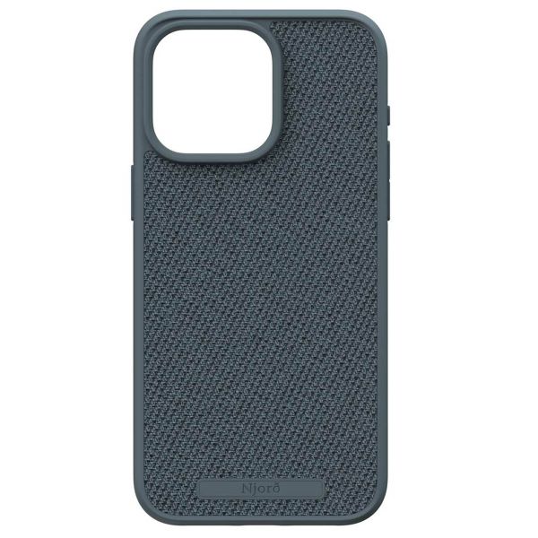 Njorð Collections Fabric MagSafe Case für das iPhone 15 Pro Max - Dark Grey