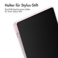 imoshion Trifold Hardcase Klapphülle Samsung Galaxy Tab A9 Plus - Rosa