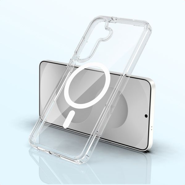 Accezz Xtreme Impact Backcover mit MagSafe Samsung Galaxy S25 FE - Transparent