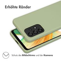 imoshion Color TPU Hülle für das Samsung Galaxy A33 - Olive Green