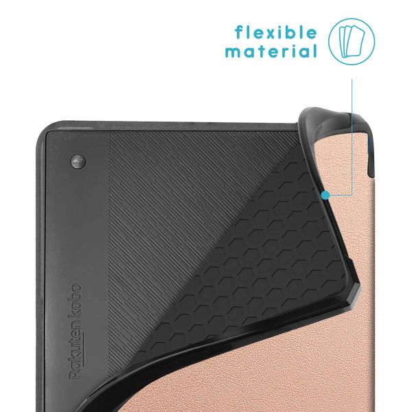 imoshion Klappbare Klapphülle Kobo Elipsa 2E - Rosé gold