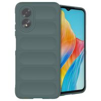 imoshion EasyGrip Back Cover für das Oppo A18 / Oppo A38 - Dunkelgrün