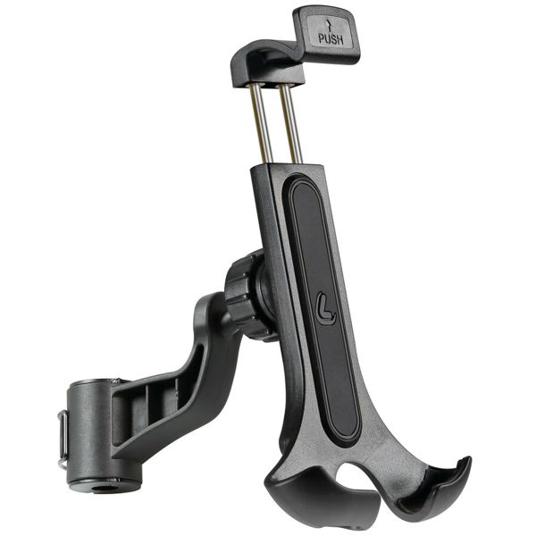 Lampa Smart Scooter Flow - Telefonhalter Motorroller - Spiegel- und Windschutzscheibenbefestigung - Schwarz