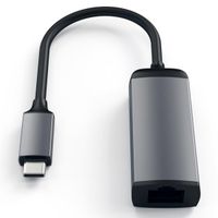 Satechi USB-C-auf-Gigabit-Ethernet-Adapter - Space Grau