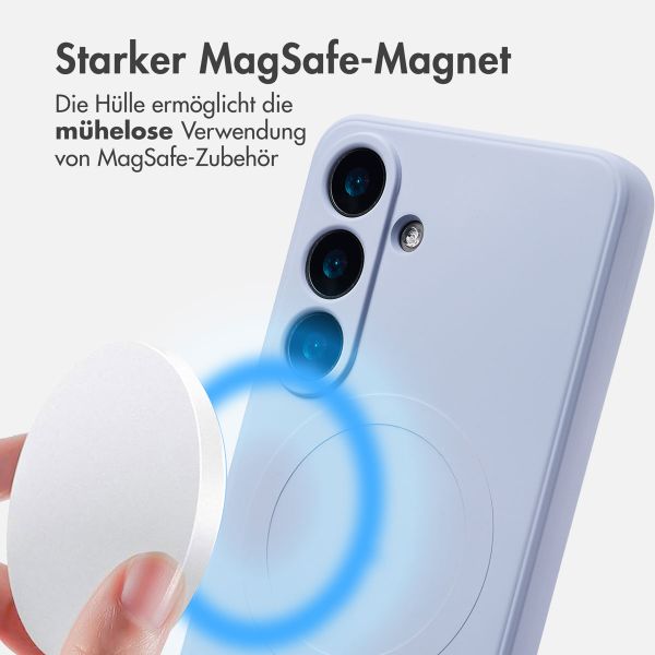 imoshion Color Back Cover mit MagSafe für das Samsung Galaxy S25 - Lila