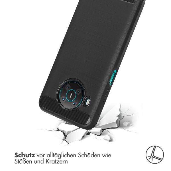 imoshion Brushed Back Cover Nokia X10 / X20 - Schwarz