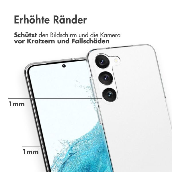 Accezz Clear TPU Backcover Samsung Galaxy S23 - Transparent