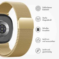 imoshion Magnetisches Milanaise Armband für das  Samsung Galaxy Watch 8 (40/44mm) / Classic (46mm) - Gold