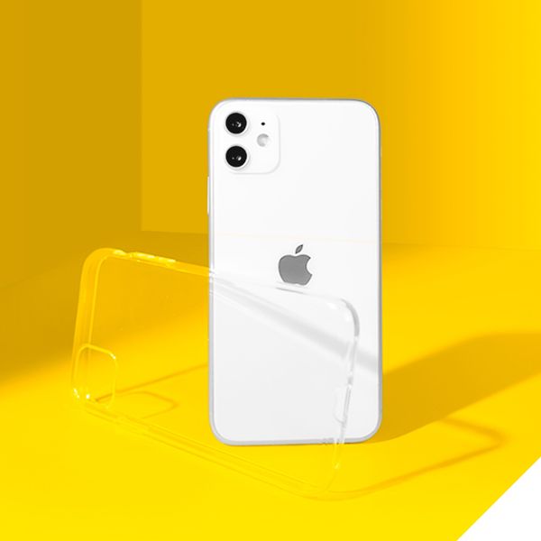 Accezz Clear TPU Backcover Samsung Galaxy A21s - Transparent