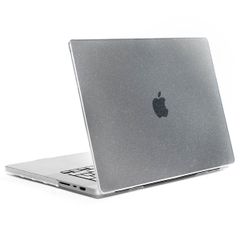 Selencia Glitzer Cover das Apple MacBook Air 15 Zoll (2023 / 2024 M3 chip / 2025 M4 chip) - A2941 / A3114 / A3241 - Transparent