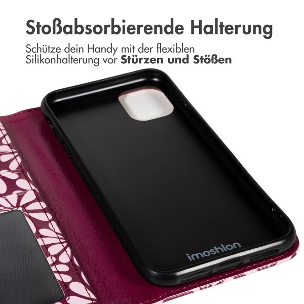 imoshion Design Klapphülle Apple iPhone 12 (Pro) - Bloom Love Blush