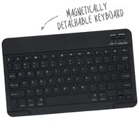 Accezz QWERTZ ﻿Bluetooth Keyboard Klapphülle für das Apple iPad 11 (2025) 11 Zoll / iPad 10 (2022) 10.9 Zoll - Schwarz