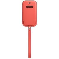 Apple Ledersleeve MagSafe für das Apple iPhone 12 (Pro) - Pink Citrus