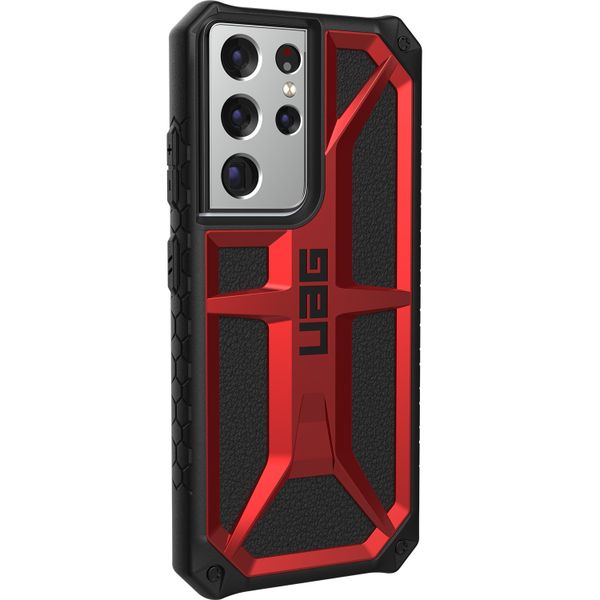 UAG Monarch Case für das Samsung Galaxy S21 Ultra - Crimson Red