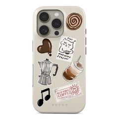 Burga Tough Back Cover MagSafe Apple iPhone 16 Pro - Oat Milk Please