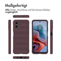 imoshion EasyGrip Backcover Motorola Moto G34 - Aubergine