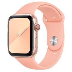 Apple Sport Band für Apple Watch Series 1 bis 10 / SE / Ultra (2) (44/45/46/49 mm) - Grapefruit