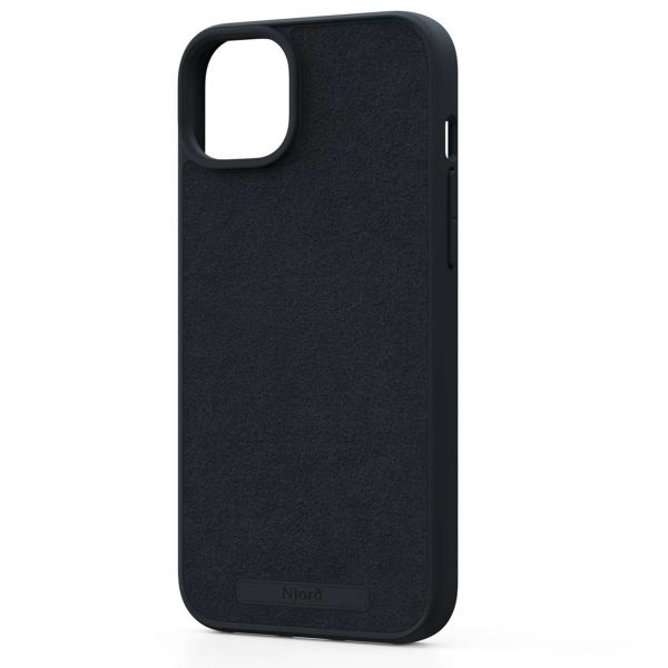 Njorð Collections Wildleder Comfort+ Case MagSafe für das iPhone 15 Plus - Black