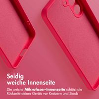 imoshion Color Back Cover mit MagSafe Samsung Galaxy S25 - Neon Pink