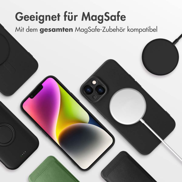 imoshion Color Back Cover mit MagSafe Apple iPhone 14 - Schwarz