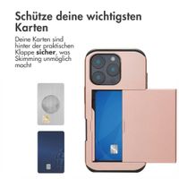 imoshion Backcover mit Kartenfach Apple iPhone 16 Pro - Rosé gold