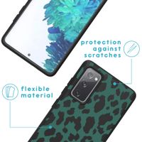 imoshion Design Hülle Galaxy S20 FE - Leopard - Grün / Schwarz