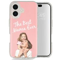 Gestalte deine eigene Apple iPhone 16 Gel Hülle - Transparent