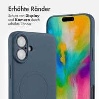 imoshion Color Back Cover mit MagSafe für das iPhone 16 Plus - Dunkelblau