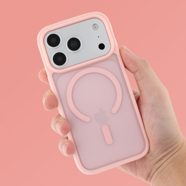 imoshion Color Guard Back Cover mit MagSafe Apple iPhone 17 Pro Max - Hellrosa