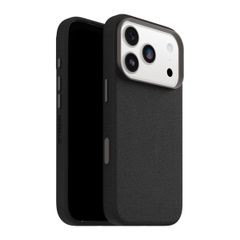 OtterBox Symmetry Cactus Leder Back Cover MagSafe Apple iPhone 17 Pro - Noir Ash