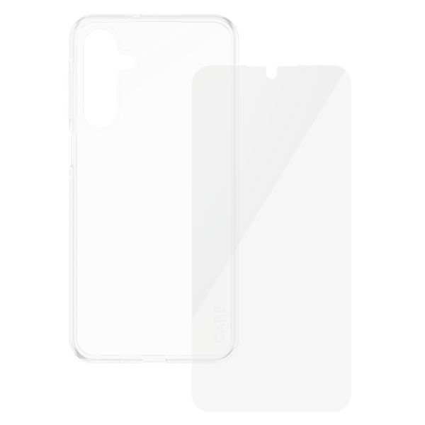 CARE by PanzerGlass Fashion Backcover XR + Ultra-Wide Fit Displayschutz mit Applikator Samsung Galaxy A26 - Transparent