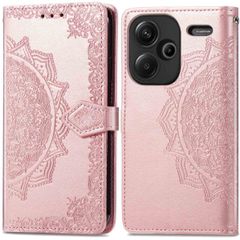 imoshion Mandala Klapphülle für das Xiaomi Redmi Note 13 Pro Plus (5G) - Rose Gold