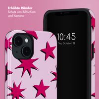 Selencia Vivid Rückabdeckung mit MagSafe Apple iPhone 14 - Stars Rubine Red Light Pink