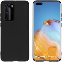 imoshion Color TPU Hülle Schwarz für das Huawei P40 Pro