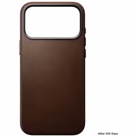 Nomad Traditional Leather Backcover mit MagSafe Apple iPhone 18 Pro Max - Brown