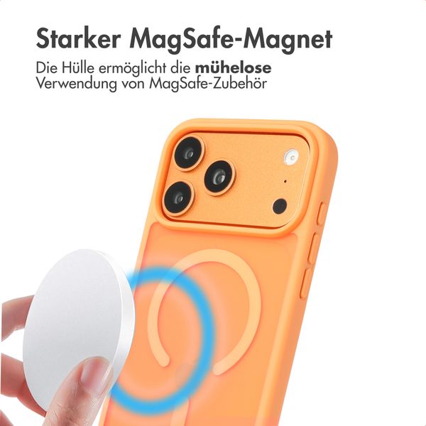 imoshion Color Guard Back Cover mit MagSafe Apple iPhone 17 Pro Max - Orange