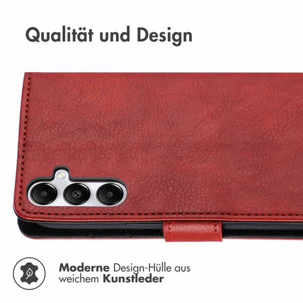 imoshion Luxuriöse Klapphülle Samsung Galaxy A16 - Rot