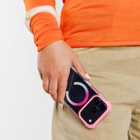 Selencia Gradient MagSafe Back Cover Apple iPhone 17 Pro - Rosa / Blau