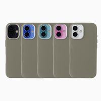 Accezz Mesh Backcover mit MagSafe Apple iPhone 16 - Dunkelgrau